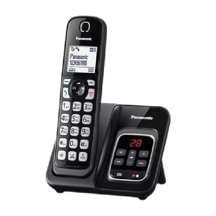 سعر Panasonic Digital Cordless Phone (KXTGD520UEB) Black في الكويت