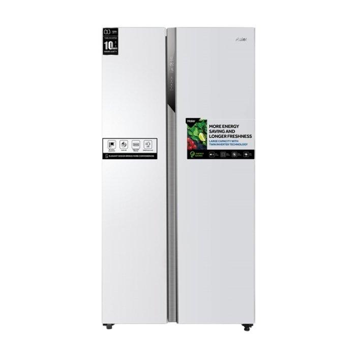 Haier 17.8 CFt. Side by Side Refrigerator prices in KSA Shop online