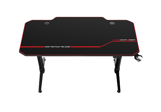 DXRacer EL1140 Lifting Hydraulic Gaming Desk Black Price in Kuwait