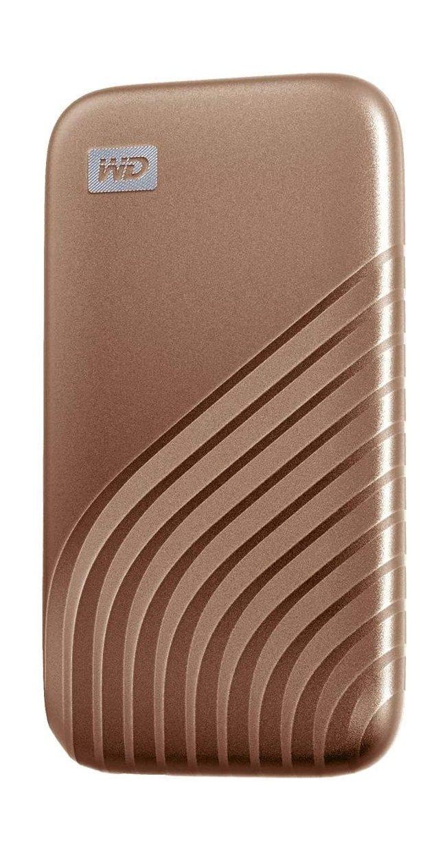 WD My Passport 1TB SSD Hard Drive Gold in Kuwait Buy Online