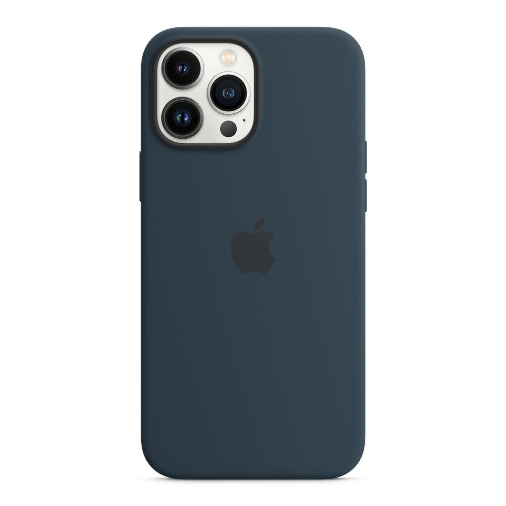 Apple iPhone 13 Pro Max Silicone Case with MagSafe Abyss Blue Price