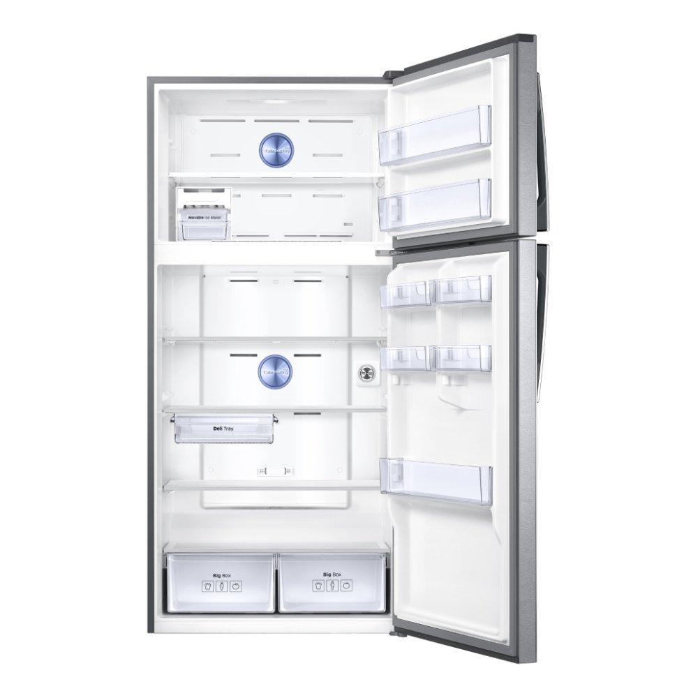 Samsung 22CFT Refrigerator Top Mount Freezer Silver Price in KSA Buy
