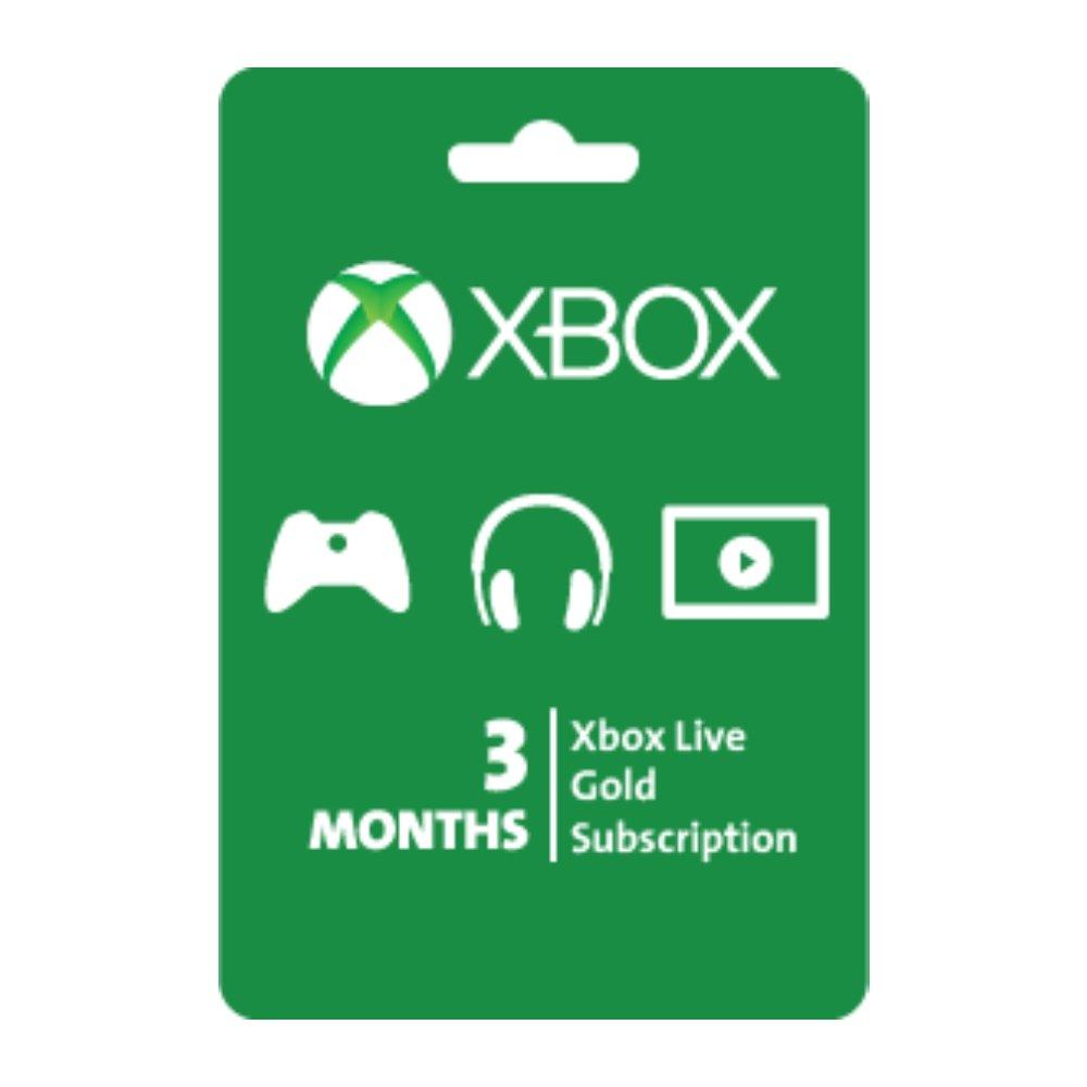 Price Xbox Live Gold 3 Months Shop Online Xcite Kuwait