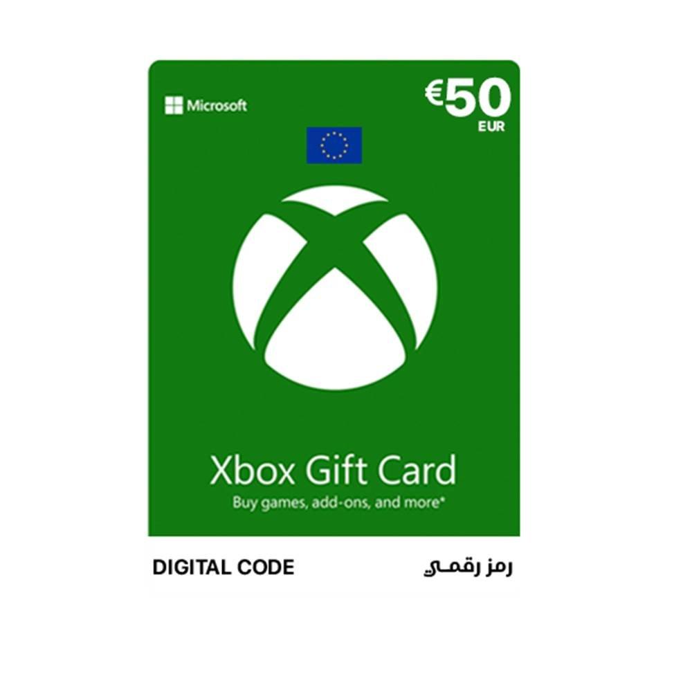 Price Xbox Live Gift Card 50 EU Shop Online Xcite Kuwait
