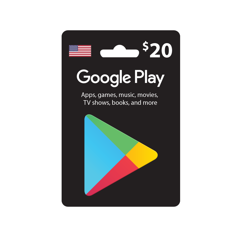 Google Play Digital Gift Card 20 US Account Price in Kuwait Xcite