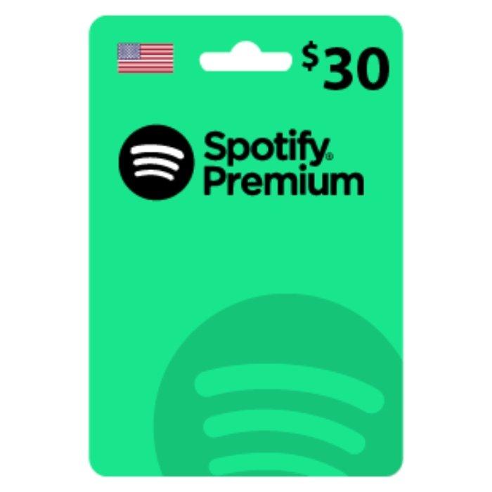 Spotify Premium Card 30 U.S. Account Price in Kuwait Xcite
