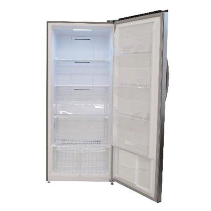 Basic 21 CFT Upright Freezer Stainless Steel Price Shop online