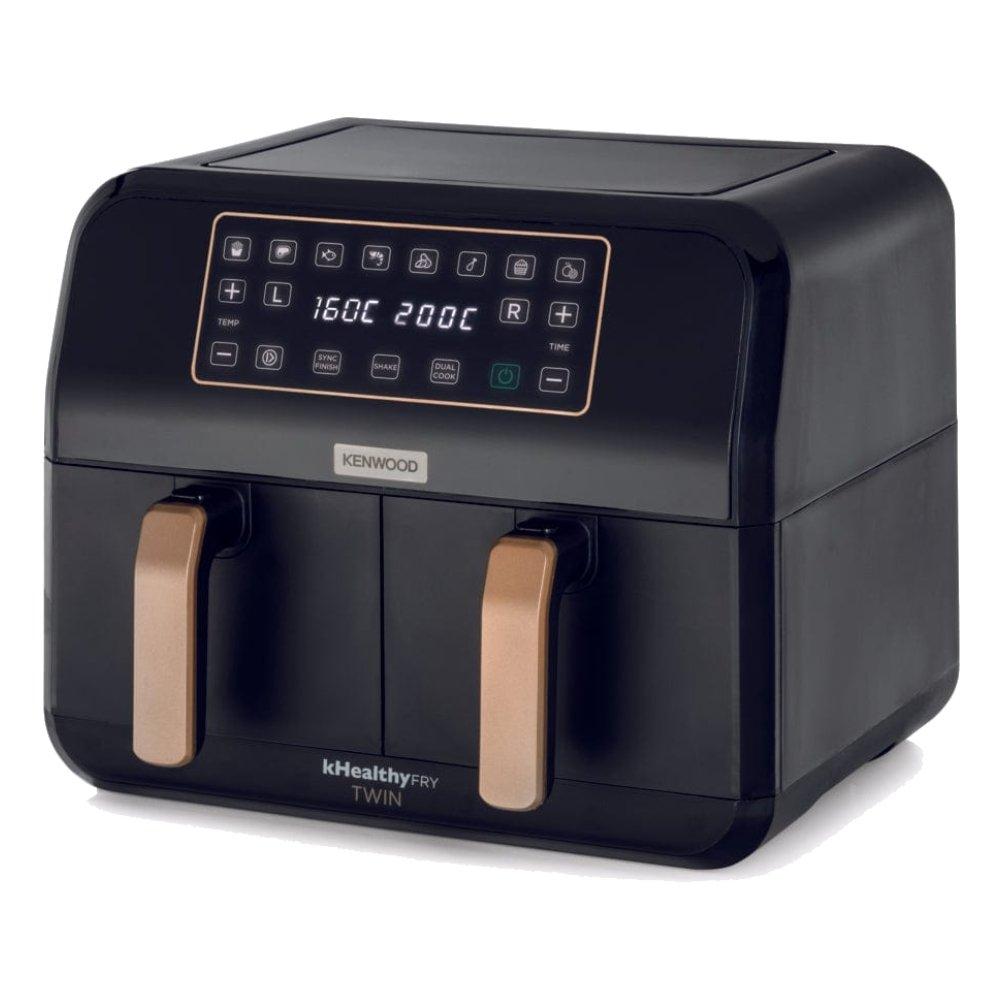 سعر Kenwood 1700W, 8L Double Basket Air Fryer Black في الكويت اكسايت