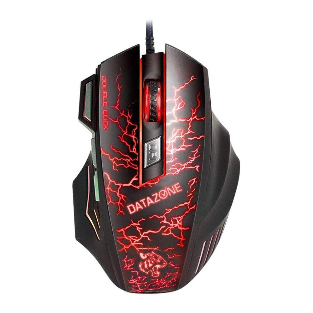 Datazone RGB Gaming Mouse Red