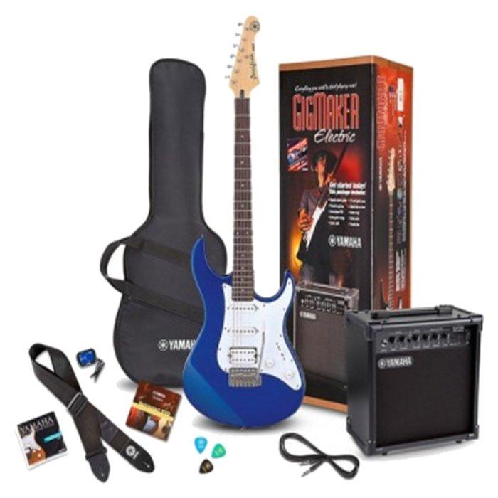 Yamaha EG112GPII Gigmaker Electric Guitar Package Metallic Blue Price