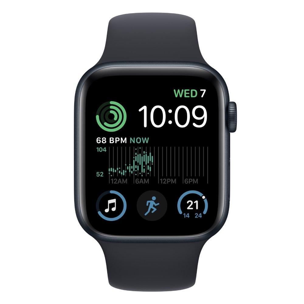 Apple Watch SE GPS 40mm Midnight Aluminium Case with Midnight Sport