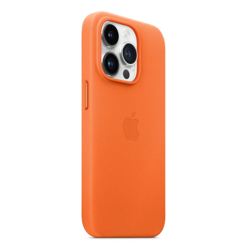 Apple iPhone 14 Pro Leather Case w/MagSafe Orange Price Buy Online