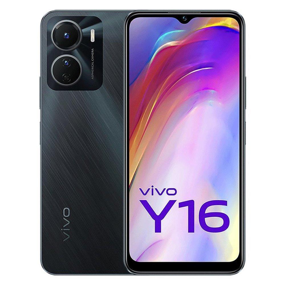 Vivo Y16 64GB Phone Steller Black Price in KSA Shop online Xcite