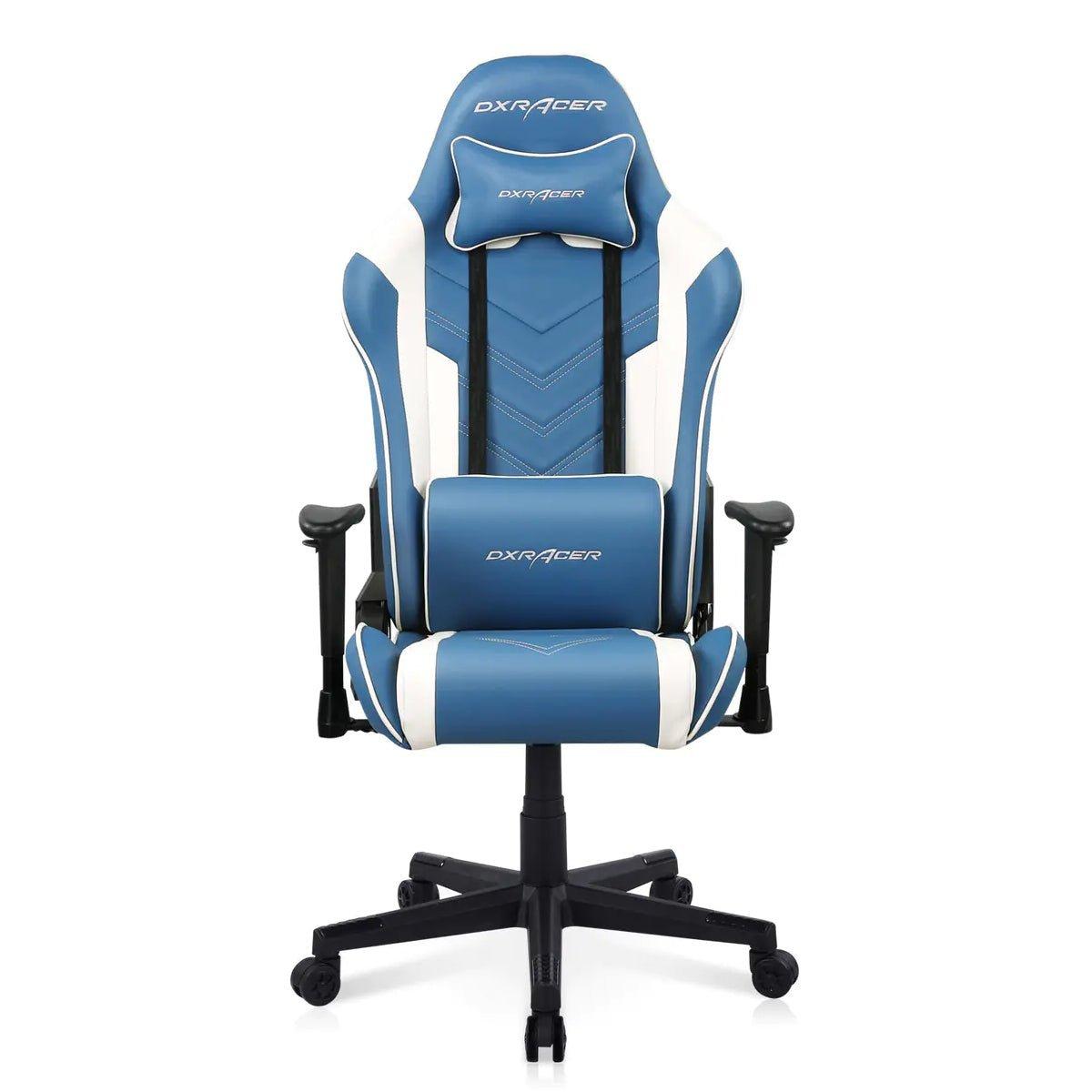 DX Racer PSeries P132 Gaming Chair Blue / White Price Shop Online