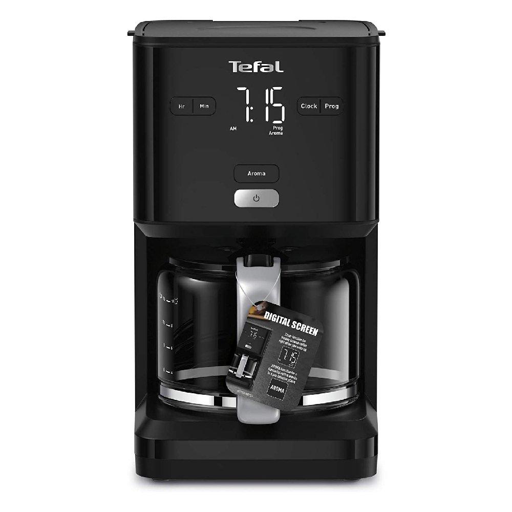 Tefal Smart'n Light Coffee Maker Machine, CM600840 Xcite