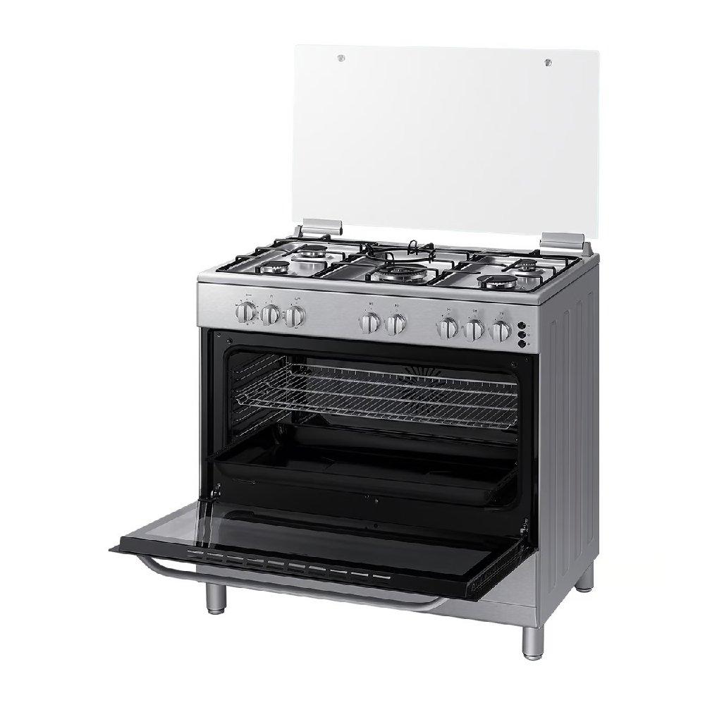 Samsung 5 Burners Gas Cooker, 90 x 60 cm Xcite Kuwait