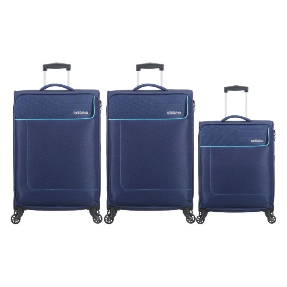 American Tourister Jamaica Luggage set Navy Xcite Kuwait
