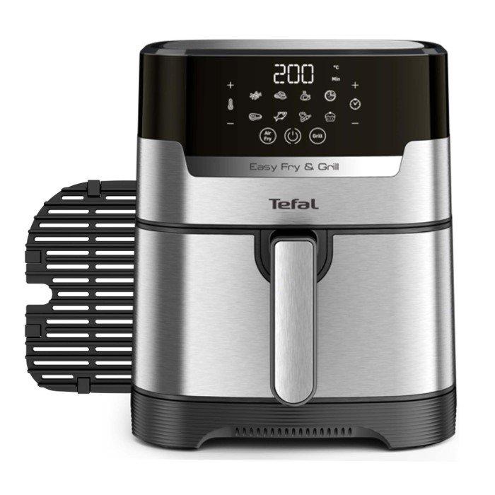 Tefal easy fry & grill digital 2in1 air fryer, 1550w, 4. 2l, ey505d27