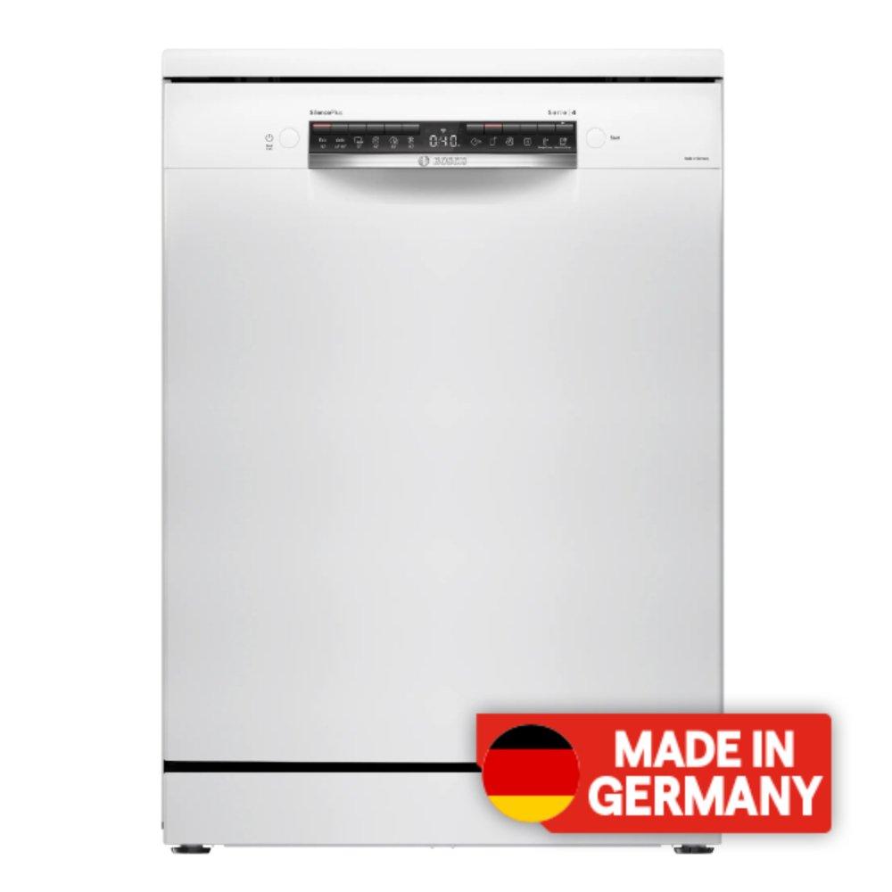 BOSCH Series 4 FreeStanding Dishwasher White Xcite Kuwait