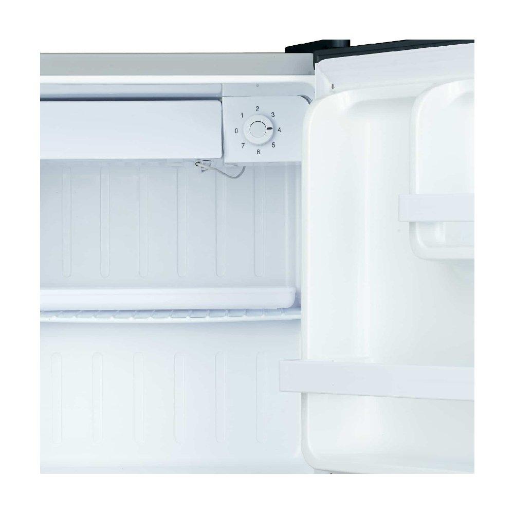 Hoover SingleDoor Refrigerator 62L 2.2 Cft Silver Xcite