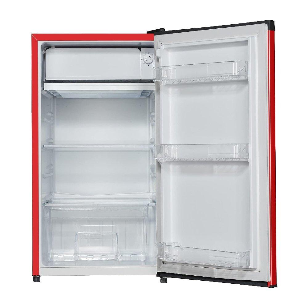 Hoover SingleDoor Refrigerator, 62 L, 2.2 Cft Red Xcite