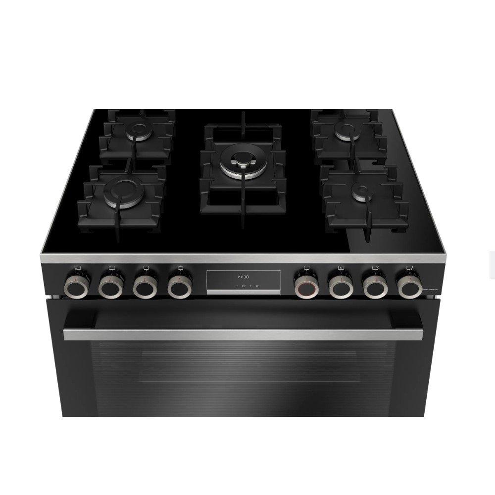 BOSCH Series 8 Gas 5 Burners Range Cooker,90X60cm Xcite