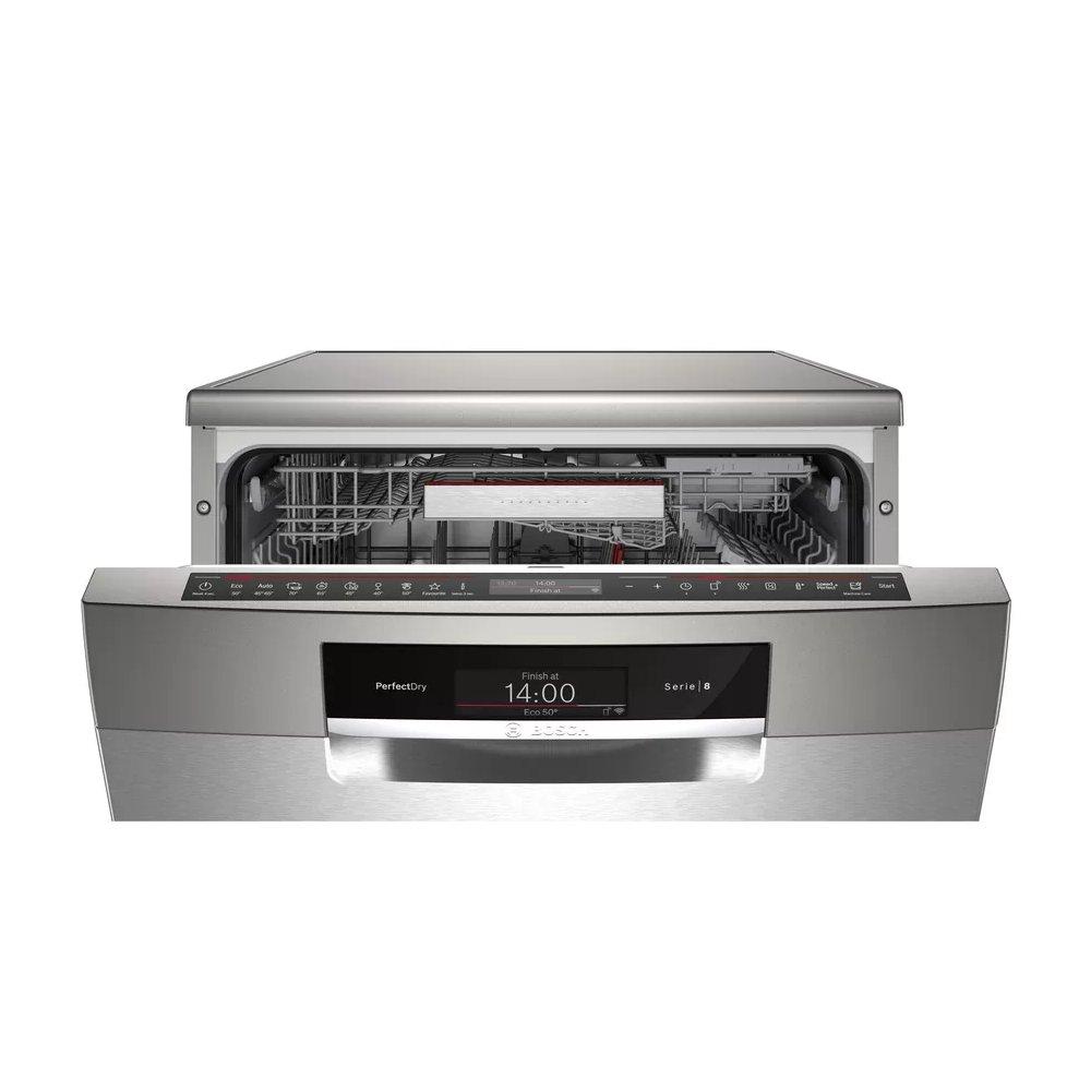 BOSCH Series 8 FreeStanding Dishwasher Silver Xcite