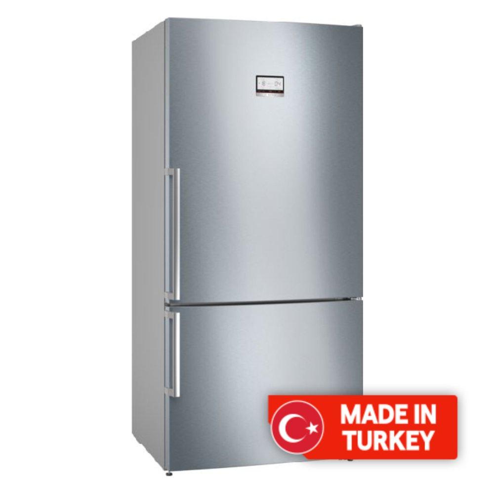 BOSCH Refrigerator BOTTOM FREEZER, 24 CFT KGN86AI31M Xcite