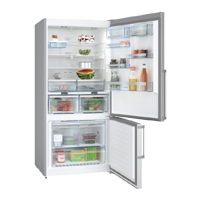 BOSCH Refrigerator BOTTOM FREEZER, 24 CFT KGN86AI31M Xcite
