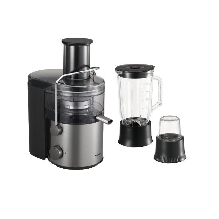 Panasonic LargeCapacity Juicer, 2L, 1000W Silver Xcite