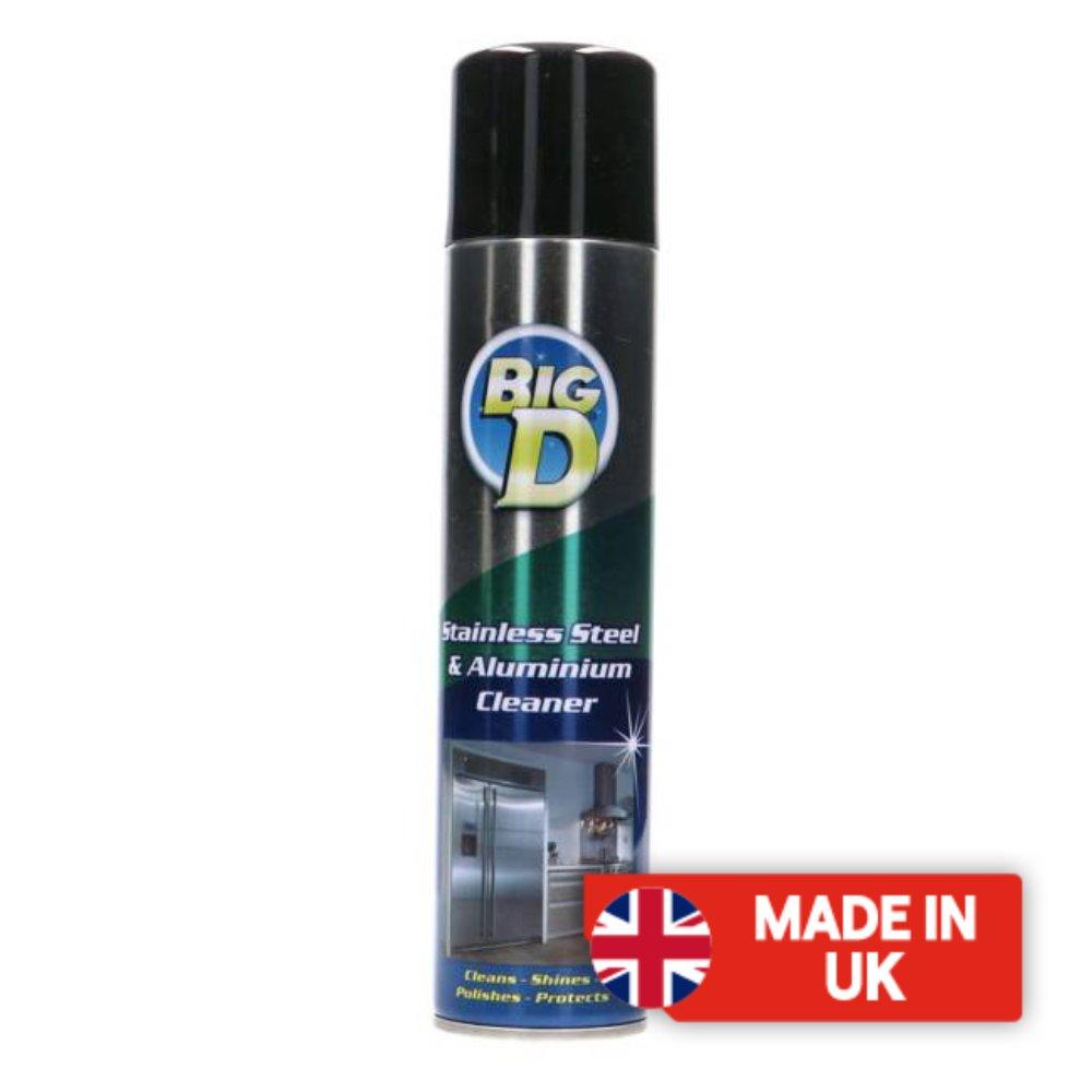 Kilrock BIG D Stainless Steel Aluminium Cleaner 300ml Xcite