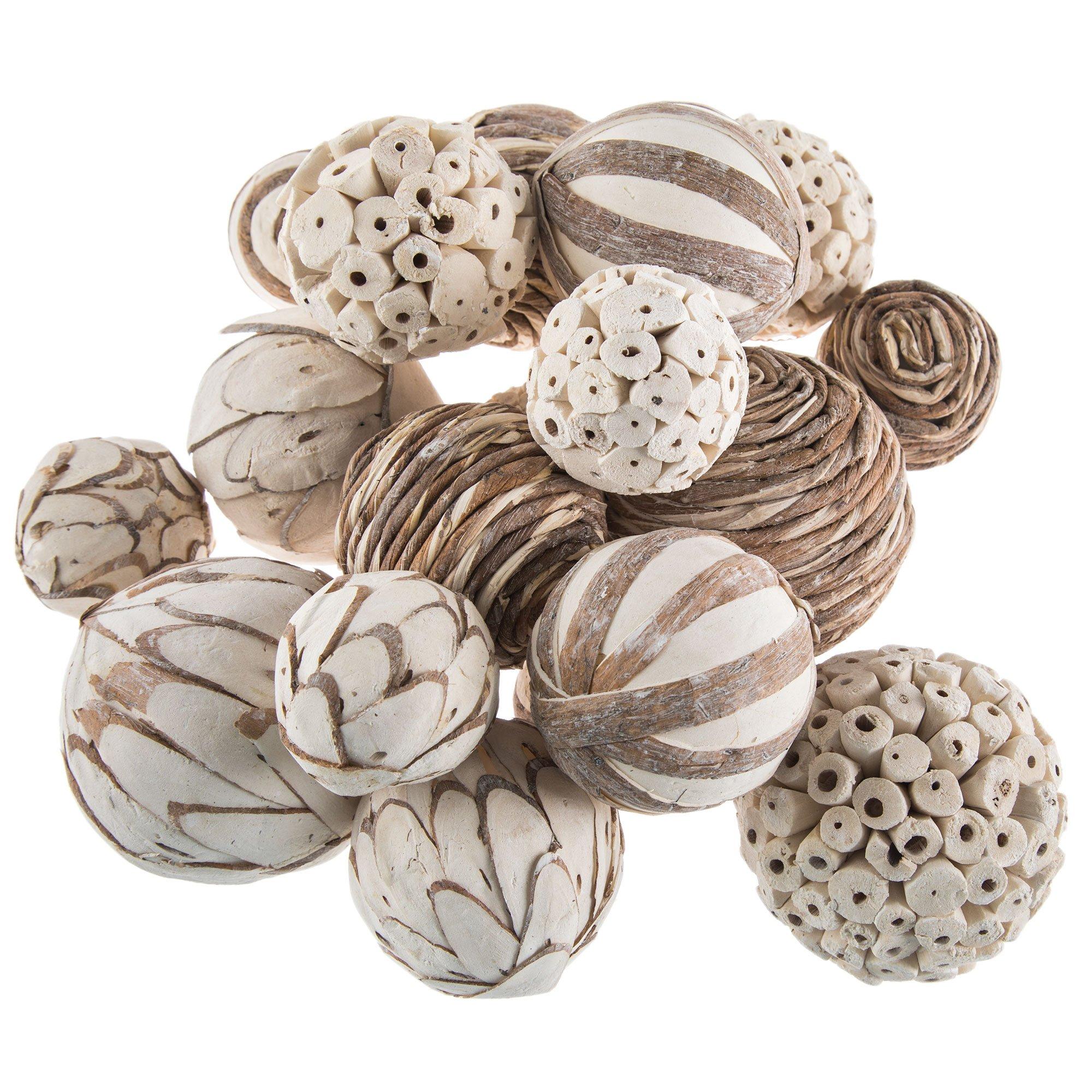 Natural & Brown Decorative Spheres Hobby Lobby 1663160