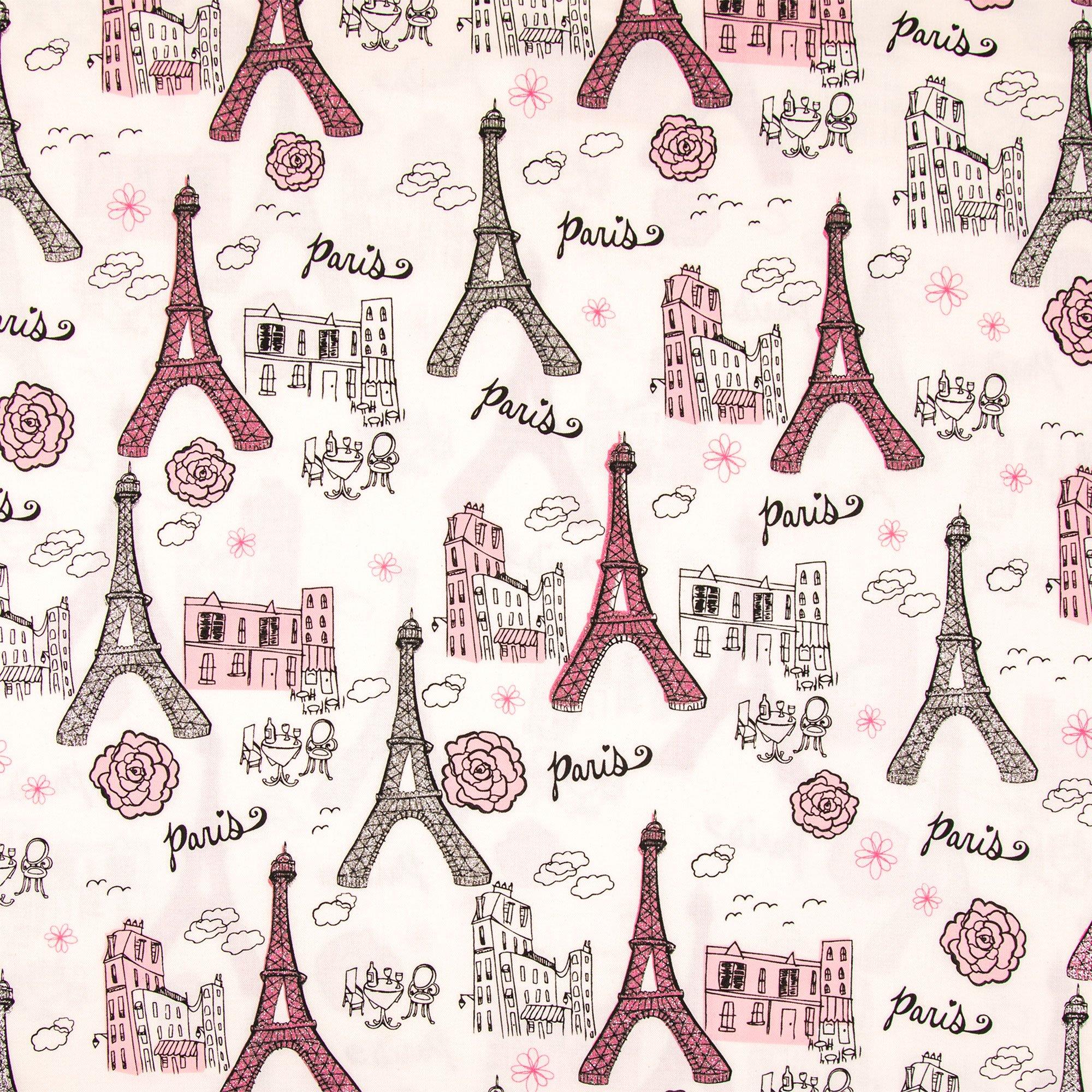Paris Glitter Apparel Fabric Hobby Lobby 495481