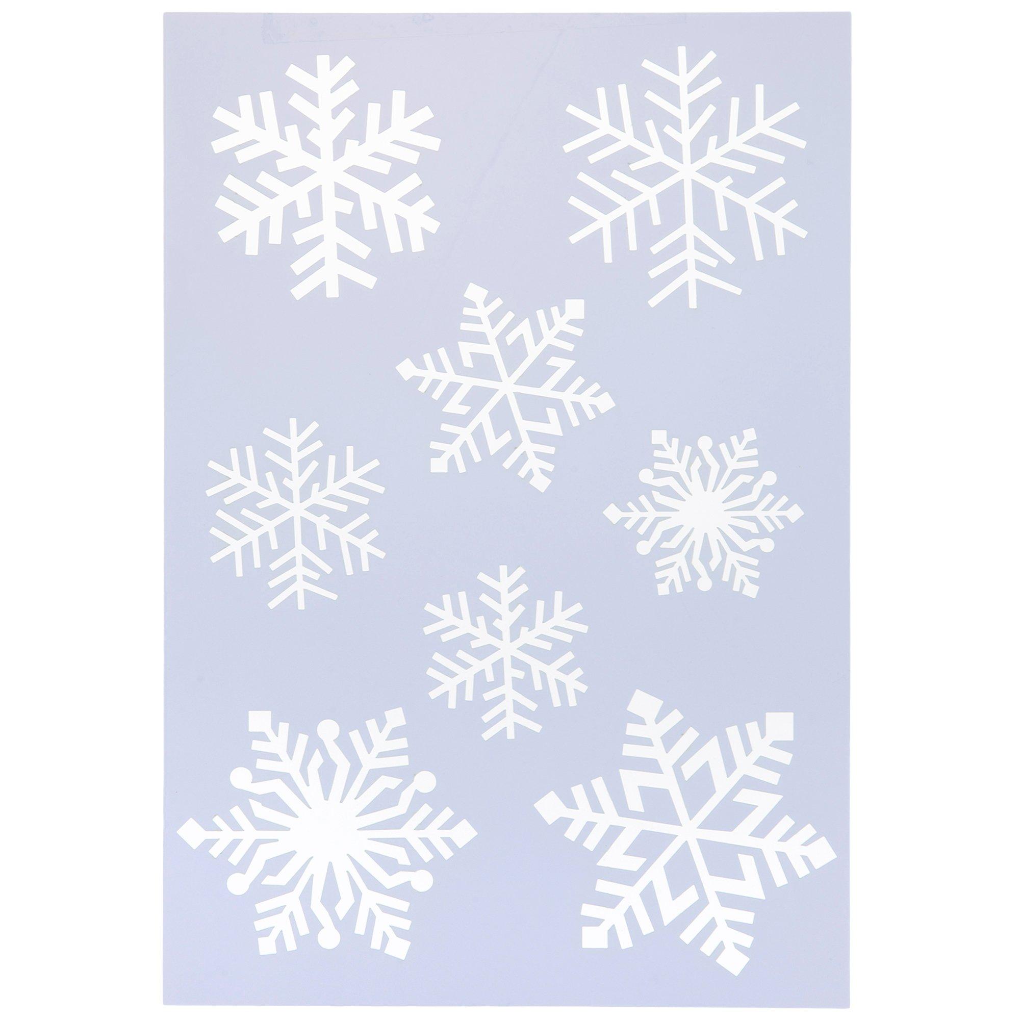 Snowflakes Stencil Hobby Lobby 882712
