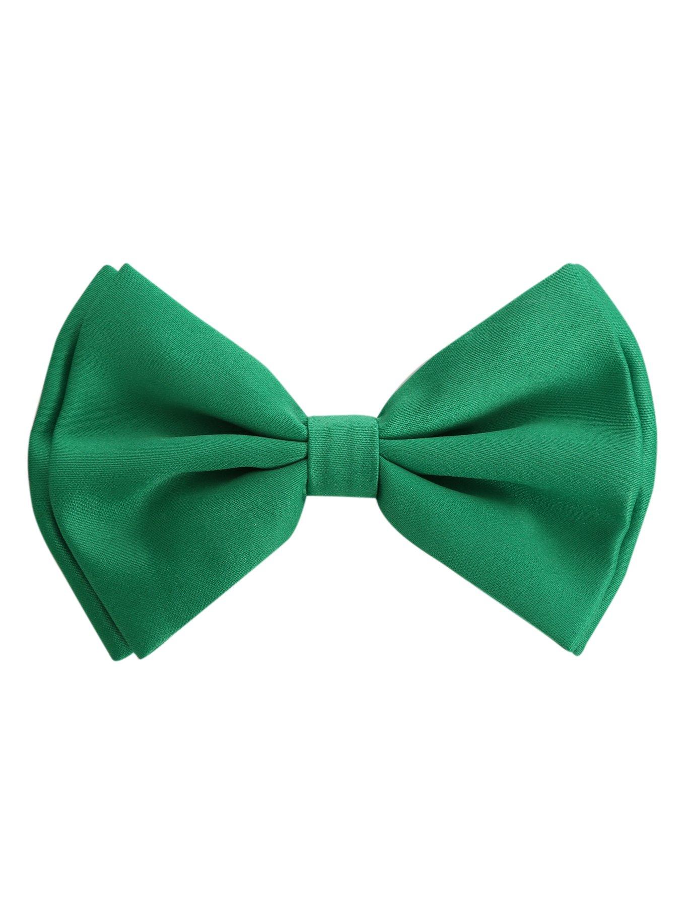 Kelly Green Bow Tie Hot Topic