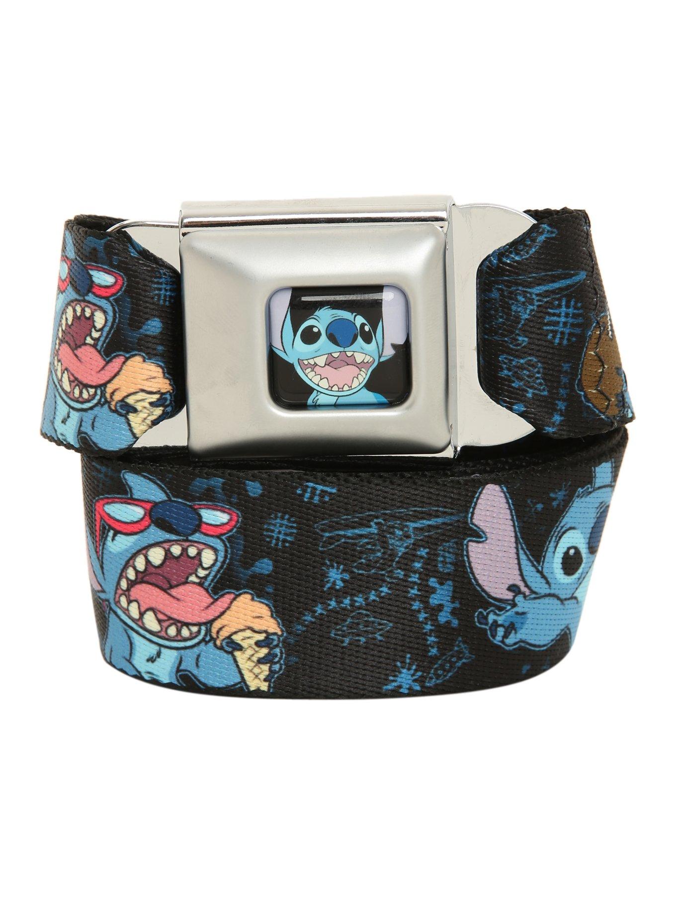 Disney Lilo & Stitch Snacks Stitch Seat Belt Belt Hot Topic