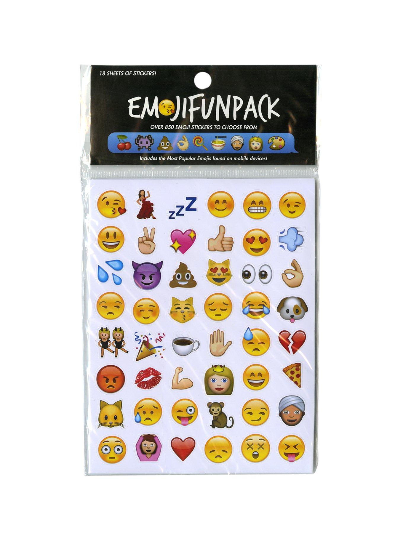 Emoji Stickers Hot Topic