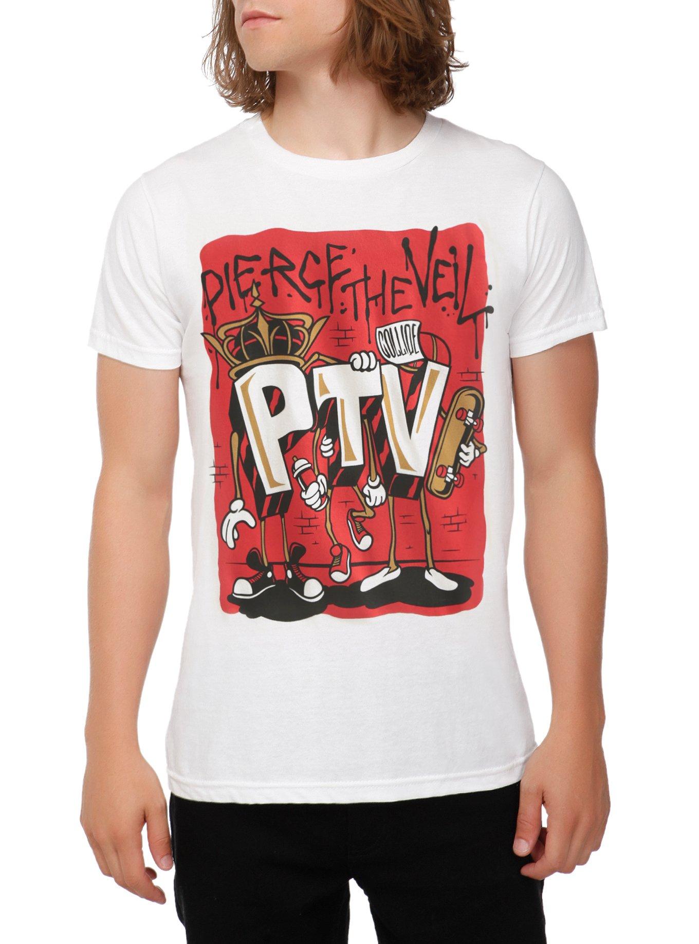 Pierce The Veil PTV Graffiti TShirt Hot Topic