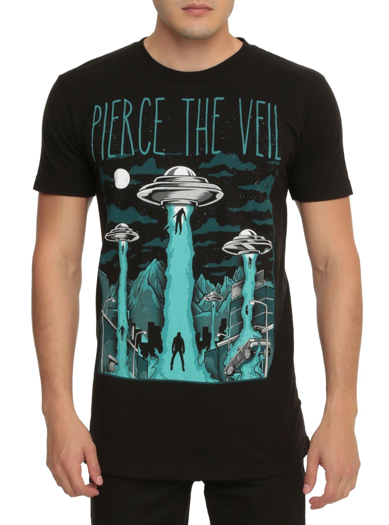 Pierce The Veil Alien Abduction TShirt Hot Topic