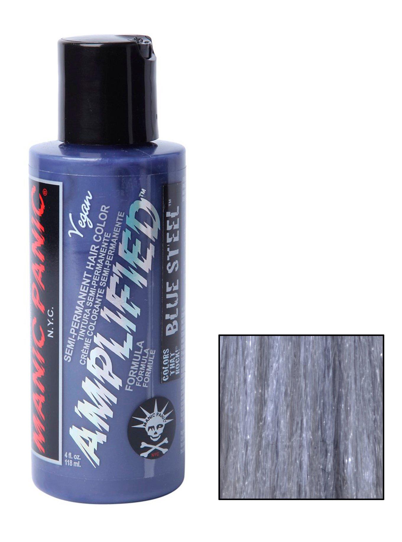 Manic Panic SemiPermanent Blue Steel Hair Dye Hot Topic