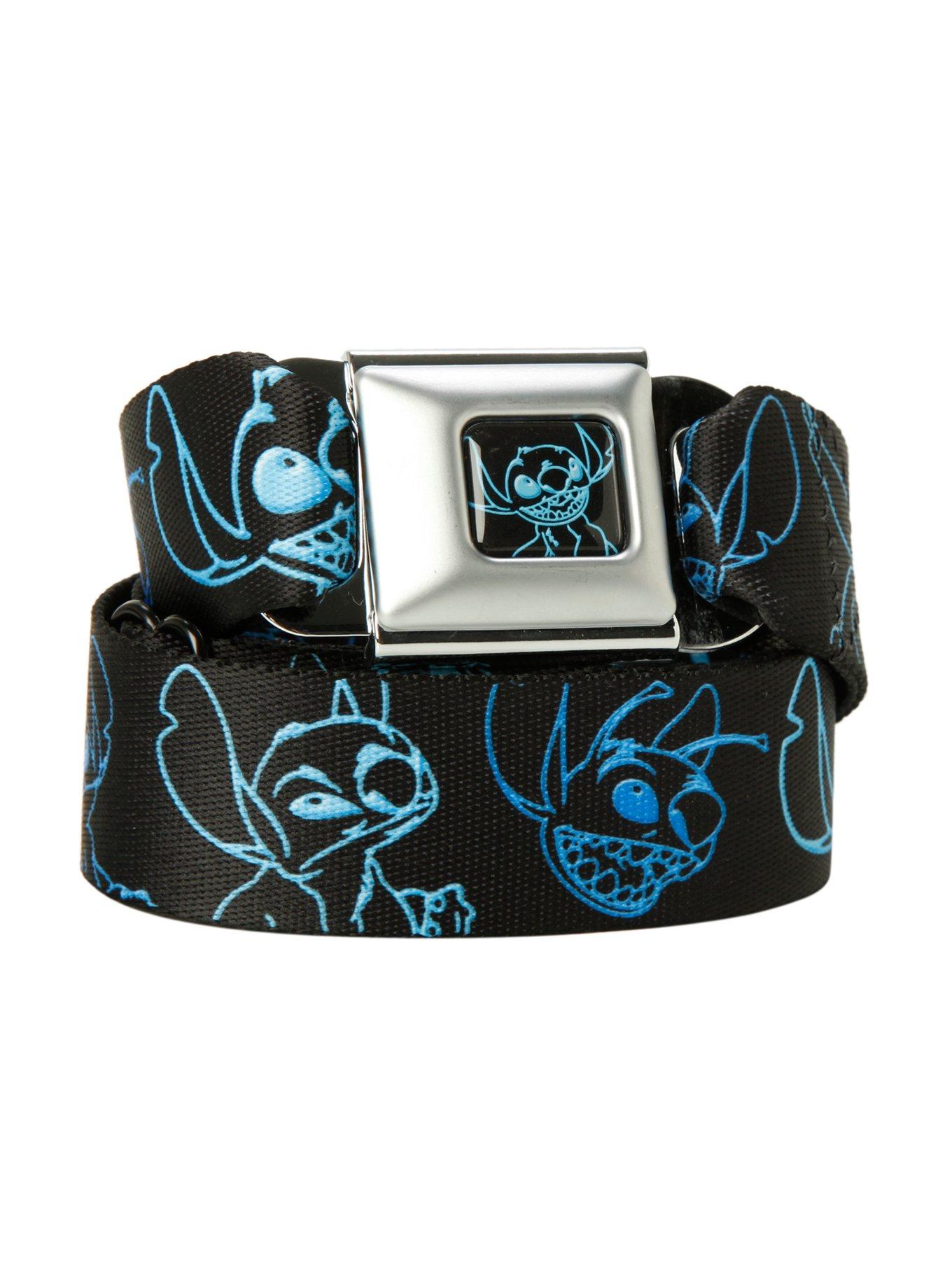 Disney Lilo & Stitch Outline Seat Belt Belt Hot Topic