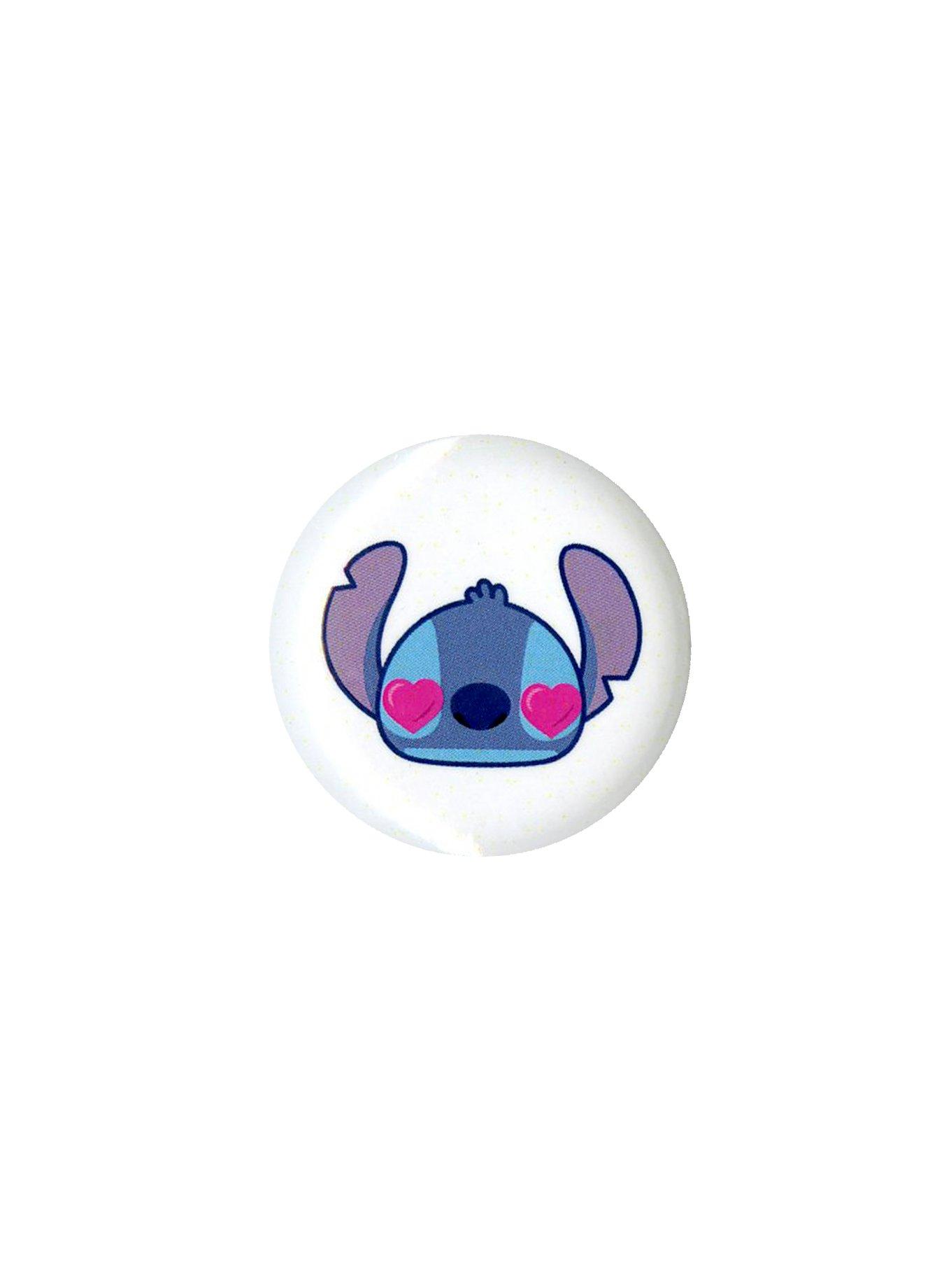 Disney Lilo & Stitch Heart Eyes Pin Hot Topic