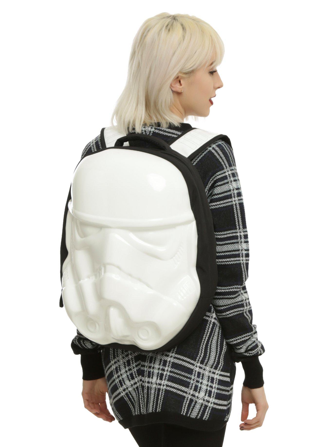 Star Wars Stormtrooper Molded Backpack Hot Topic