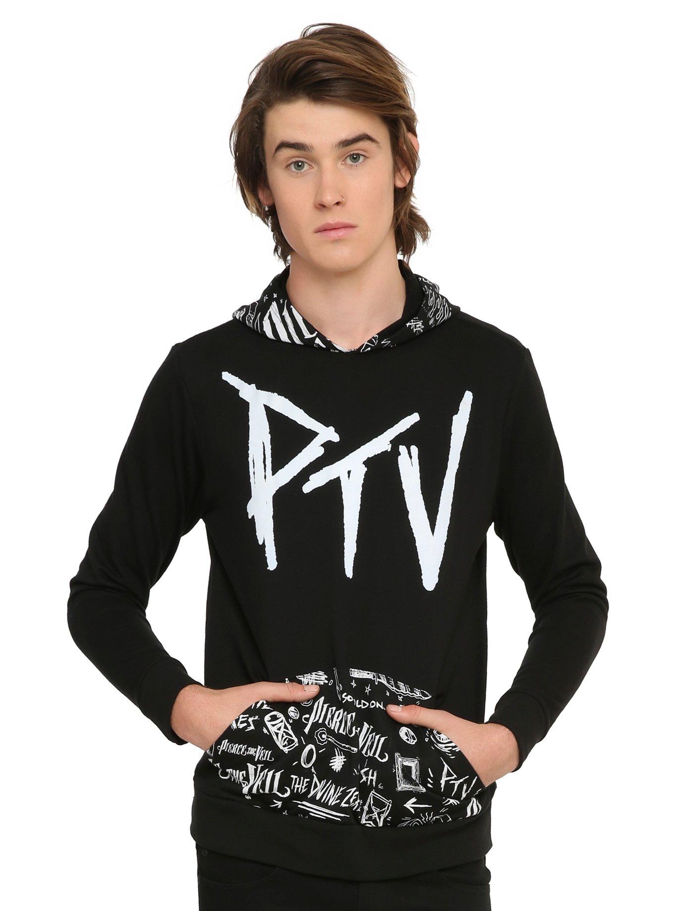Pierce The Veil PTV Doodles Hoodie Hot Topic