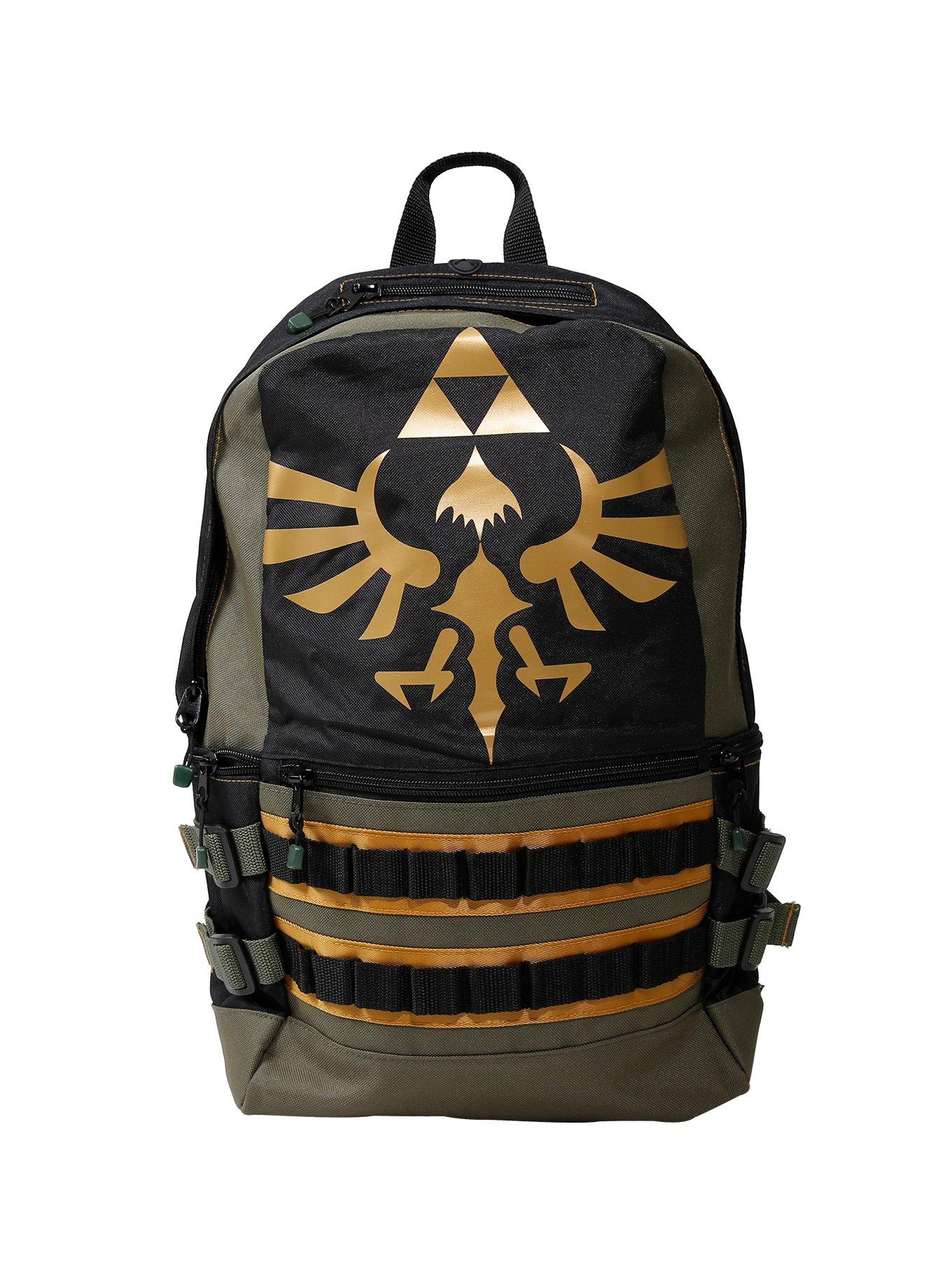 The Legend Of Zelda Triforce Built Backpack Hot Topic