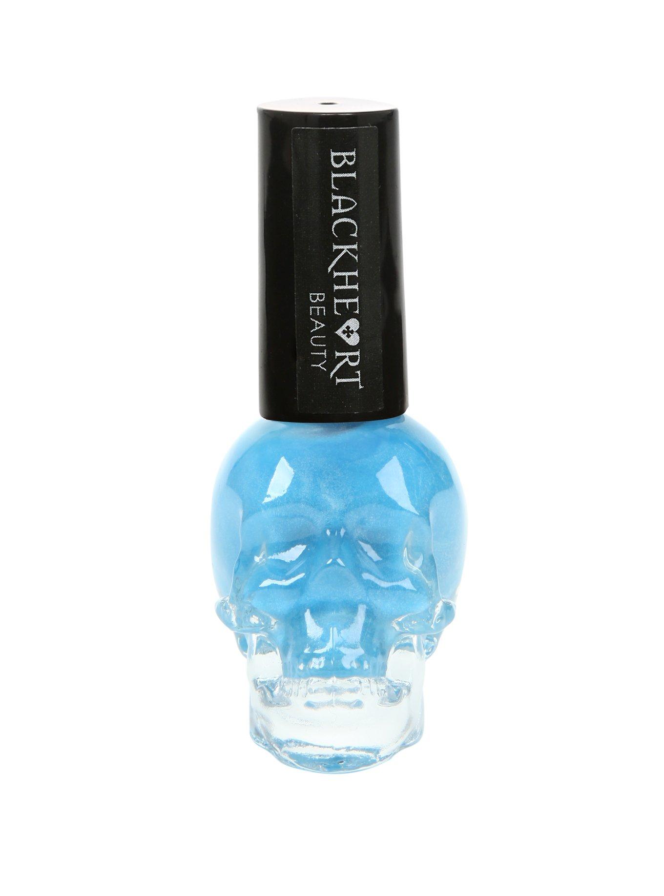 Blackheart Beauty Blue GlowInTheDark Nail Polish Hot Topic