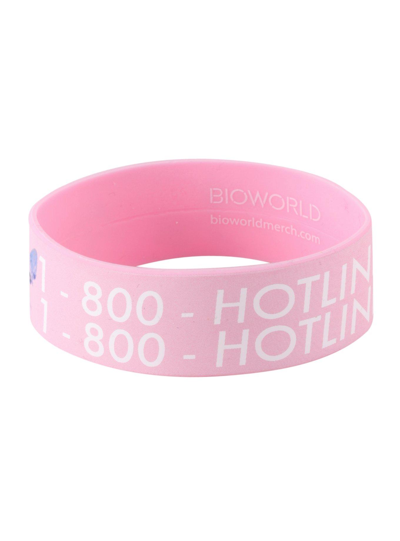 1800HOTLINECATS Rubber Bracelet Hot Topic