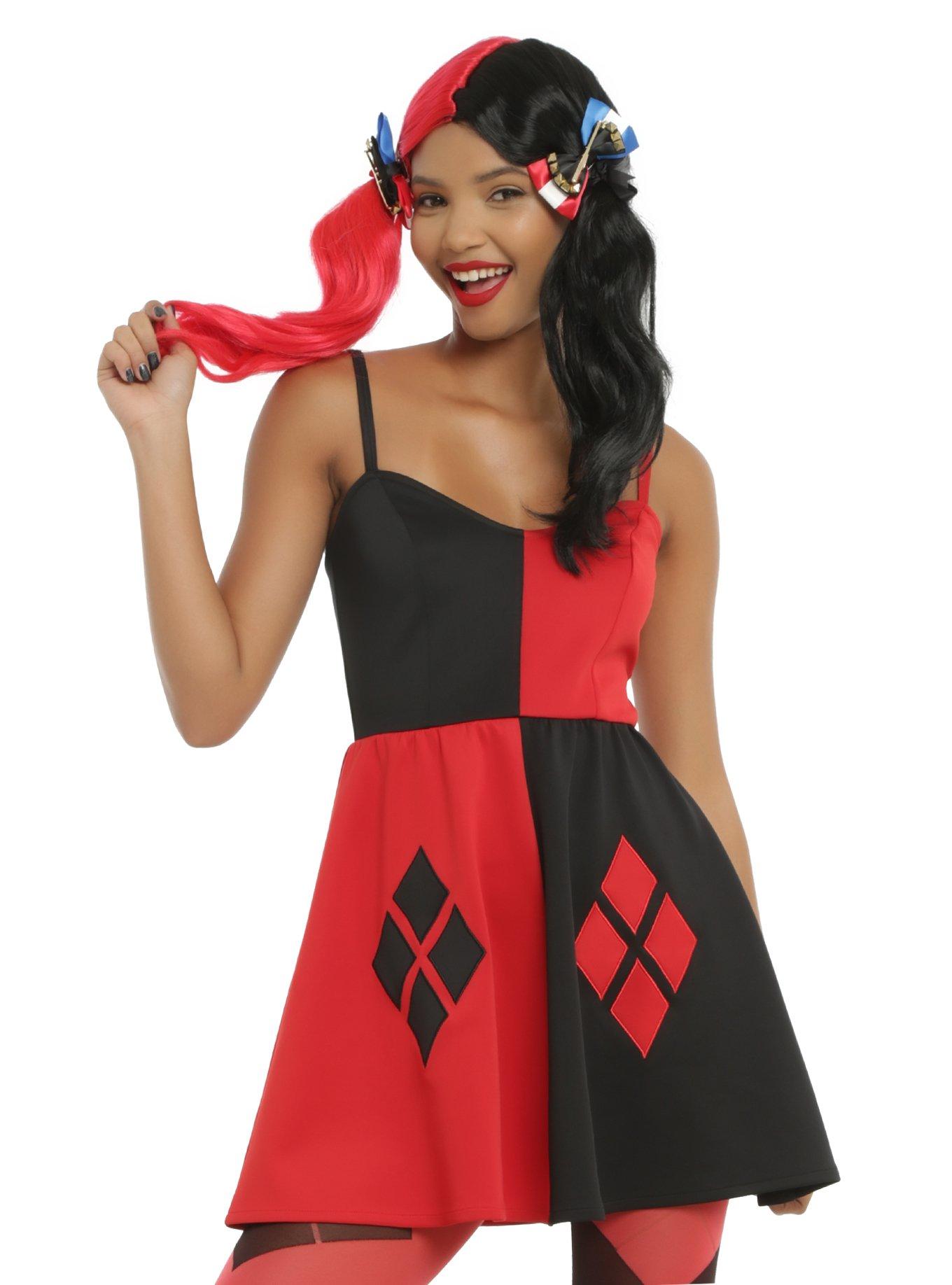 DC Comics Harley Quinn Cosplay Dress Hot Topic