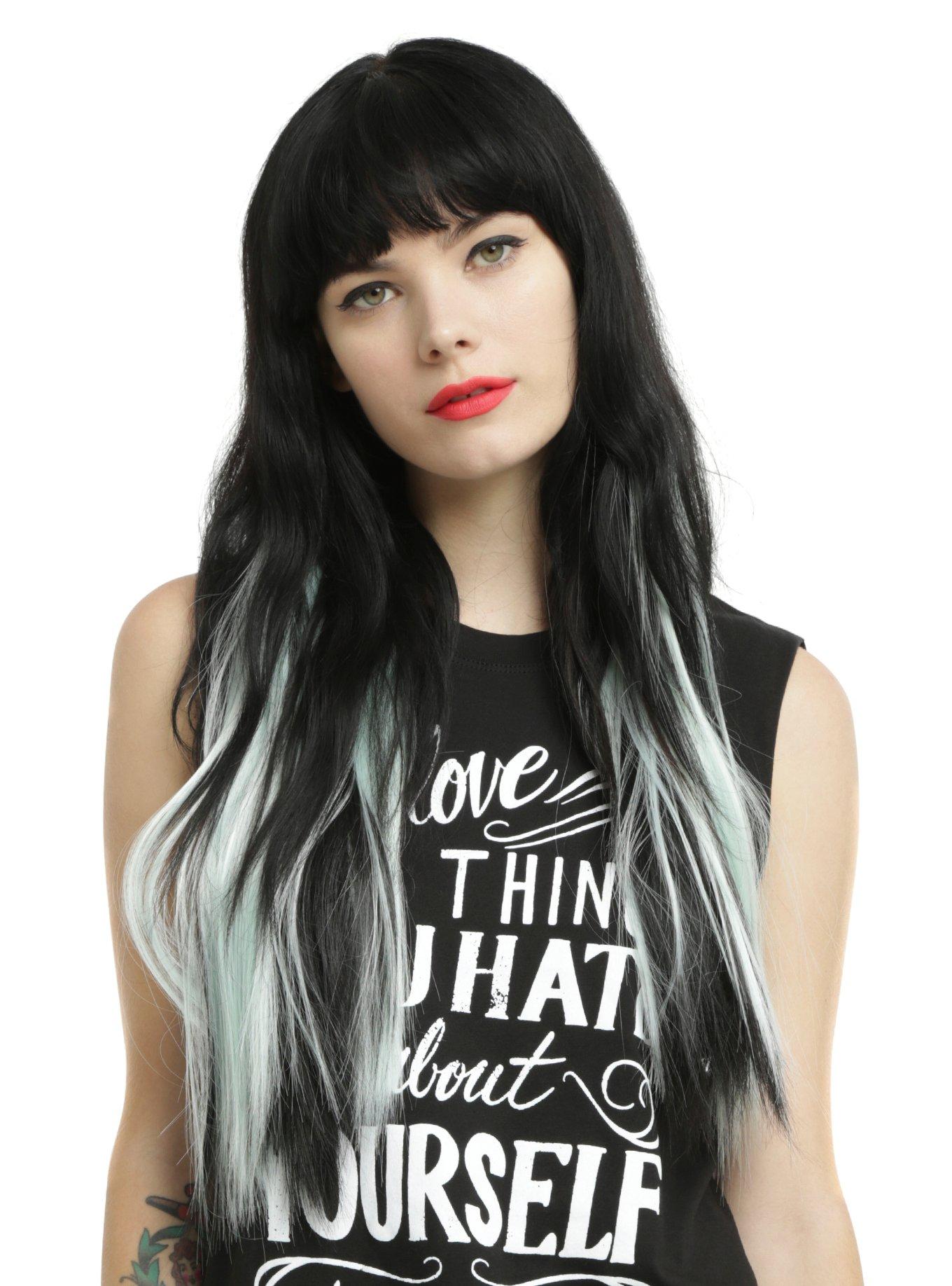 Mint ClipIn Hair Extension Hot Topic