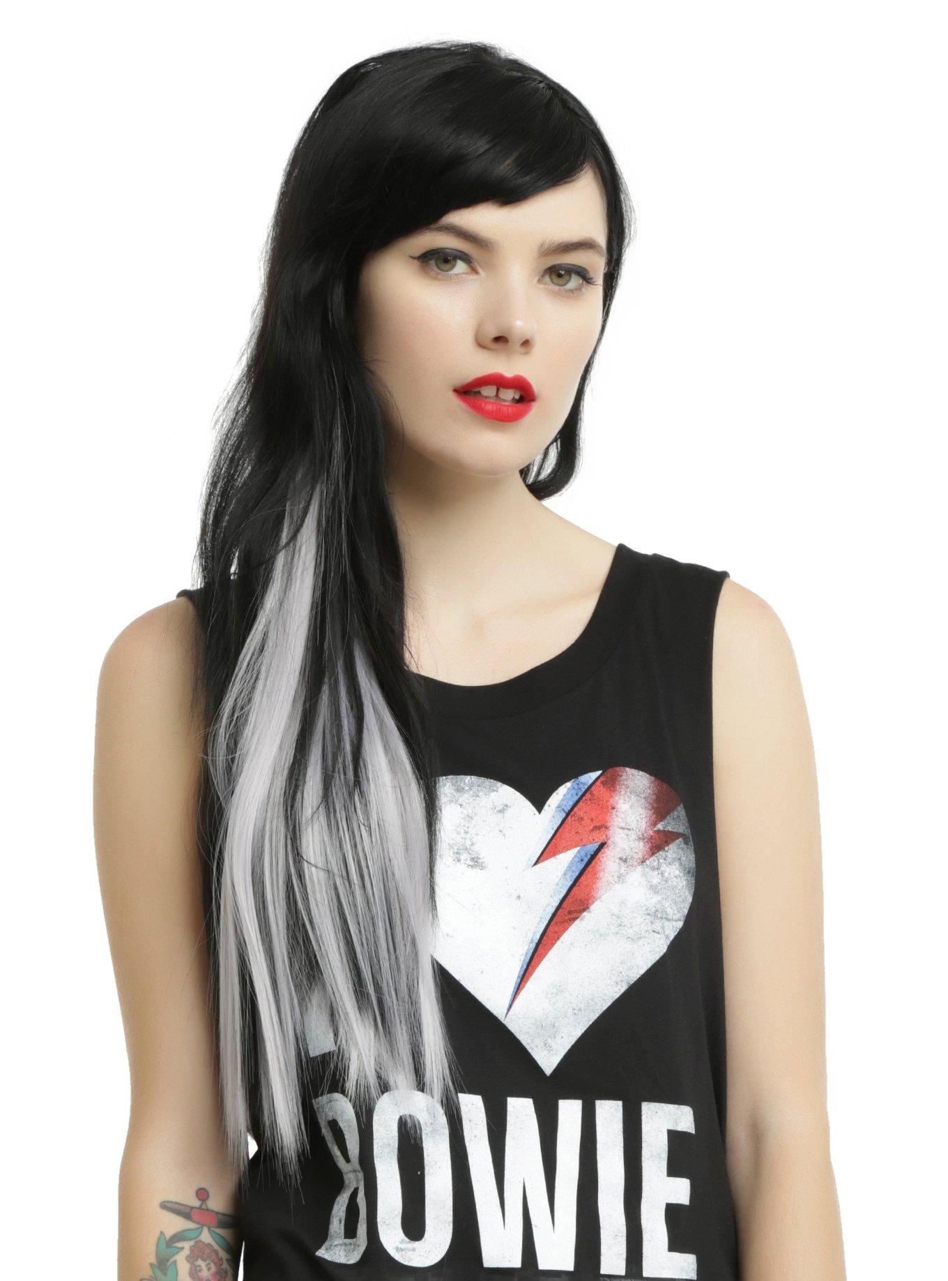 Silver Fox ClipIn Hair Extension Hot Topic